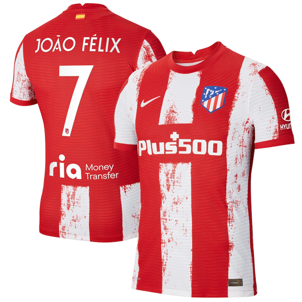 Camiseta Atletico Madrid João Félix 7 Primera Equipación 2021/2022